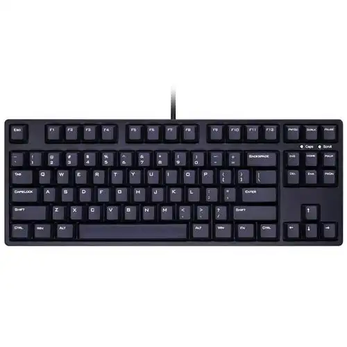 沃特概尔typed87键机械键盘pbt键帽cherry轴视频