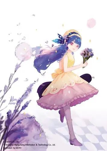 虚拟歌姬"心华"原创专辑插画征集!万元现金等你拿!