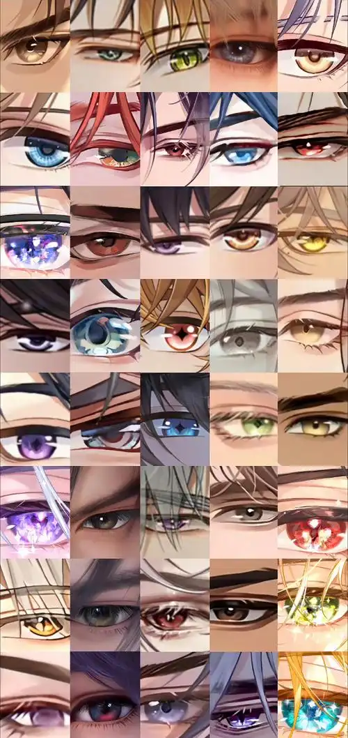 一些乙游/女性向游戏 男主眼睛合集,第一眼看到谁不重要,重要的是你