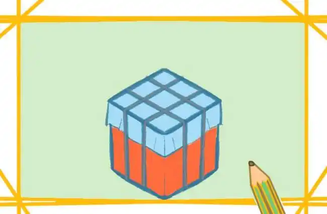 和平精英的空投上色简笔画图片教程人物简笔画奔跑网