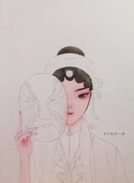 手绘水彩步骤图内容就到这里了,猜您可能还会喜欢9张q版京剧人物图片