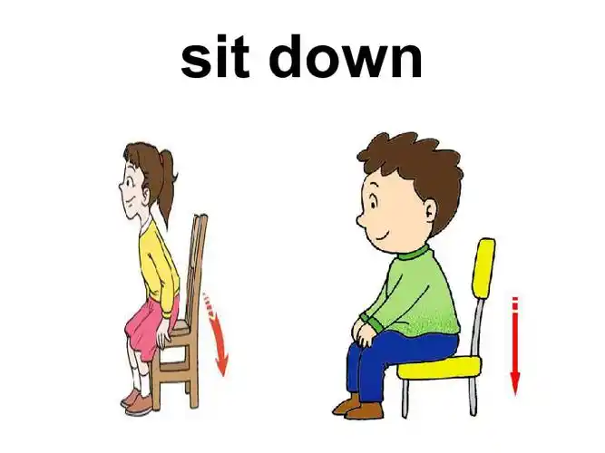 请坐下:please sit down;have a seat, please; please be seated