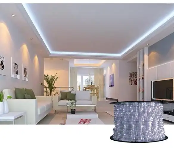 新年led灯灯带220v家用客厅装饰吊顶 彩灯串灯满天星户外防水过年 100