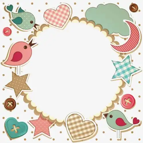 卡通版的装饰物素材免费下载_觅元素