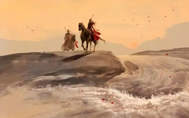 古风水墨精美插画电脑桌面壁纸