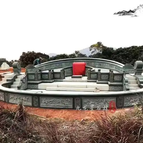 农村坟墓及墓碑图片大全样式