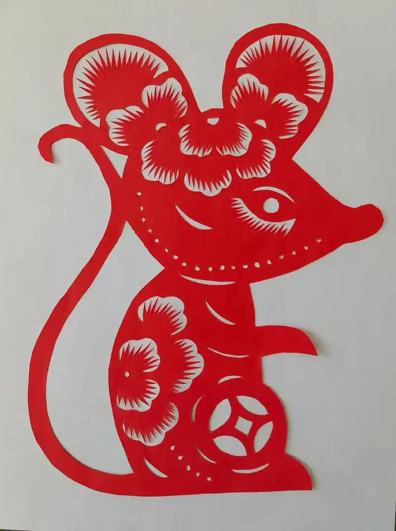 十二生肖剪纸 - 抖音