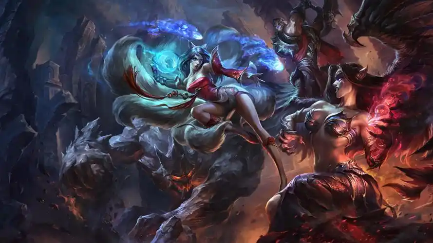 好玩游戏英雄联盟lol英雄人物图片桌面壁纸高清(1)