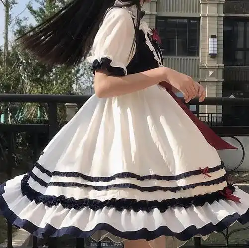 jk洛丽塔头像纵使结局不如意遇见即是上上签