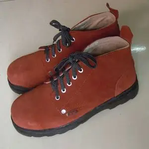 yh扬沪牌翻毛皮鞋 焊工皮鞋 保护足趾安全鞋 工作鞋 劳保鞋 男