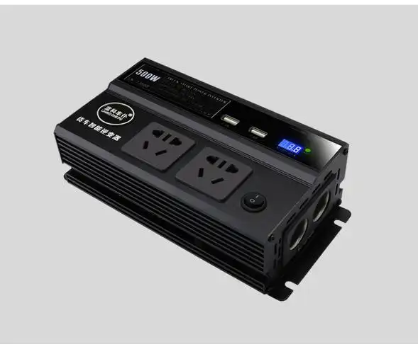 大功率车载12v24v转220v500w/1000w/2000w汽车电源转换器变压器 货车