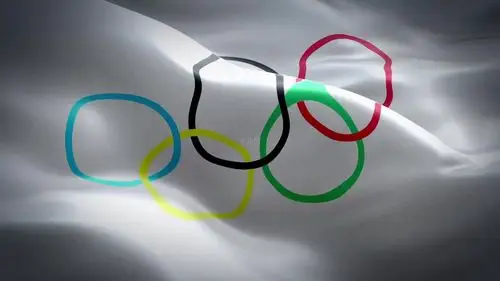 视频素材 舞台背景 场景背景 2016巴西里约奥运会奥运五环 来自视频