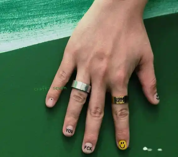 男生美甲大合集这是潮酷不是母