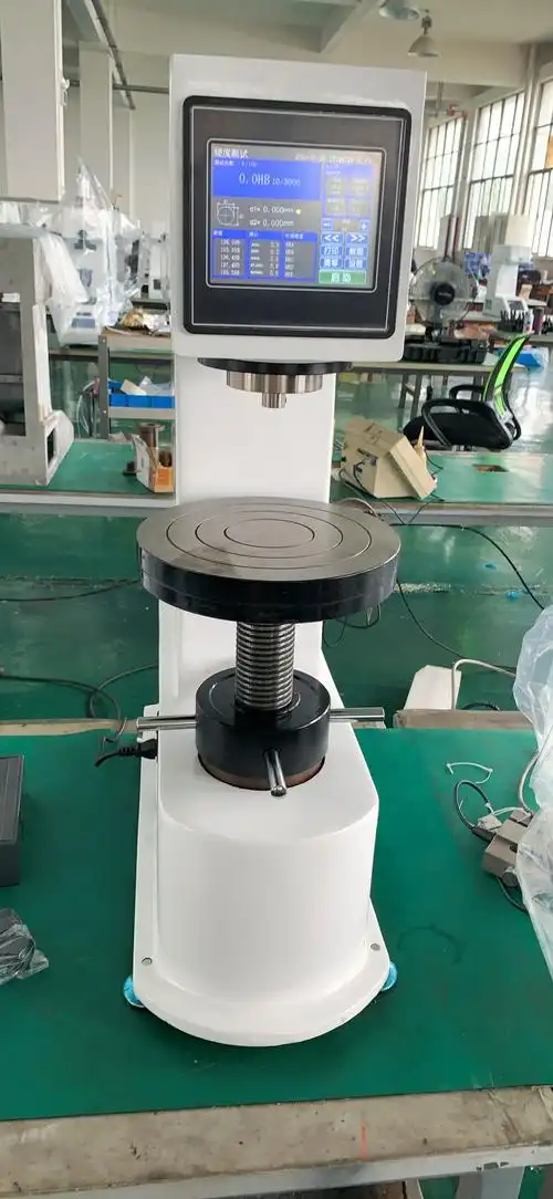 新款hb-3000b布氏硬度计台式电子布氏铸造铁钢自动布氏硬度计 华银 hb