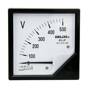 德力西delixi 电压表6l2 450v