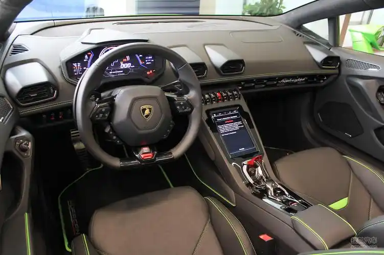 【 兰博基尼huracan高清图片】_2019款 huracán evo spyder_内饰