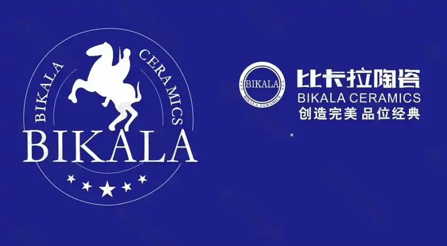 比卡拉陶瓷logo矢量图