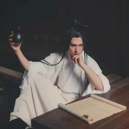 古风男 真人 古装 自截侵删@17君.