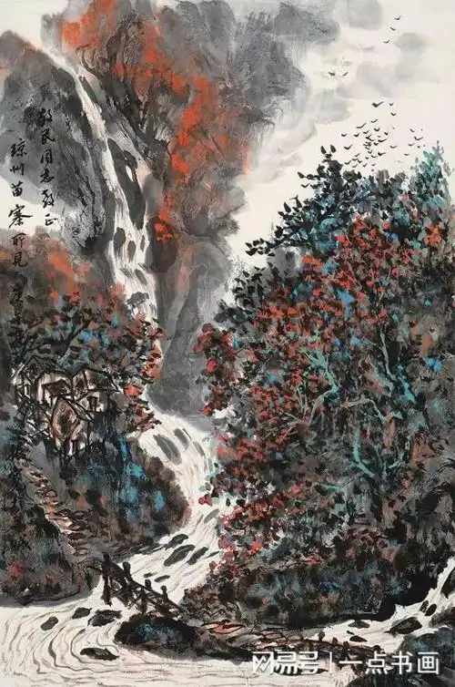 "长安画派" 代表人物经典作品欣赏|国画|中国画|石鲁|赵望云|画家