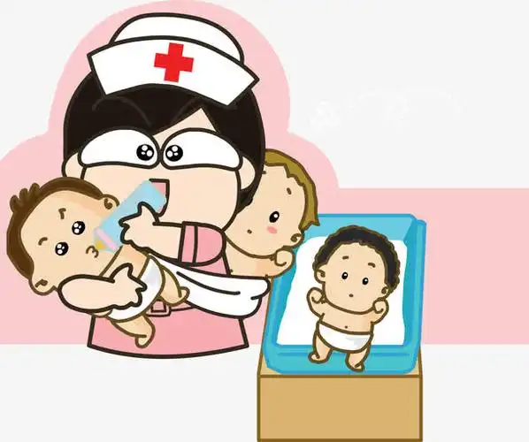 漫画可爱儿科医生新生儿