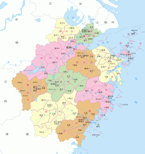 浙江省政区沿革史