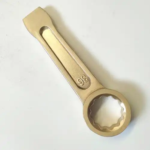 志卫防爆敲击梅花扳手 铜制敲击扳手 铜敲击梅17-100mm防爆工具