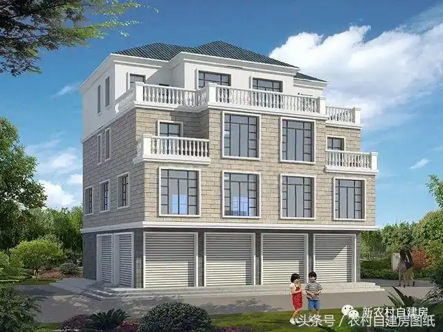 5款双拼兄弟别墅3款共堂屋一款带门面单户最低16万