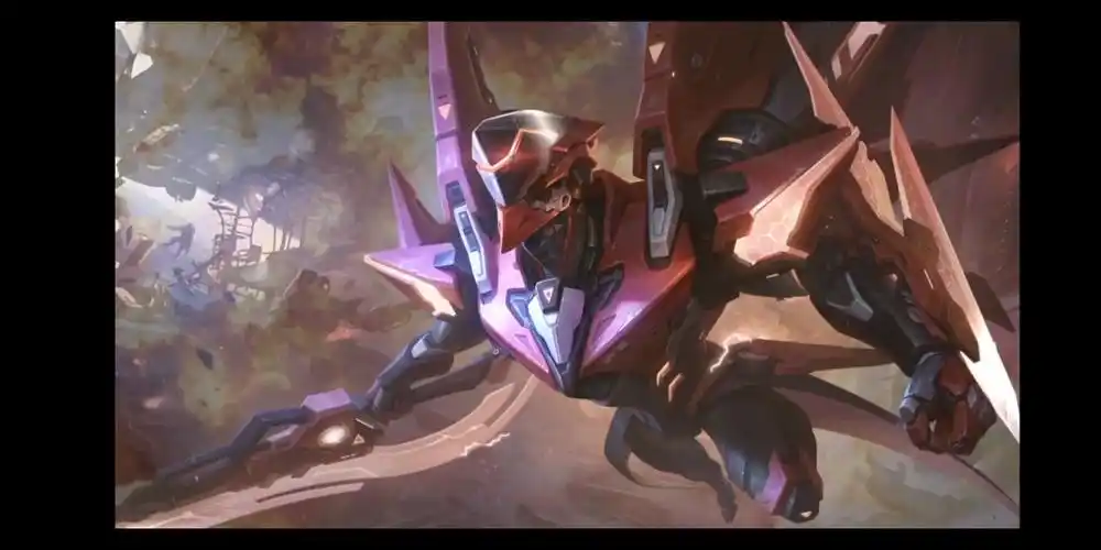 【王者荣耀】铠-绛天战甲传说品质皮肤机甲皮肤