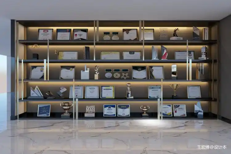 软装展示墙设计_1633490882_4553510 – 设计本装修效果图