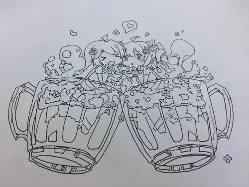 2233娘bilibili封面2233娘拍了绘画的步骤bilibili干杯02ps记第一次