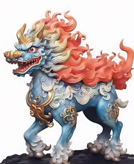 中国传统文化中,麒麟是一个非常特殊而神秘的动物形象,它代表着吉祥