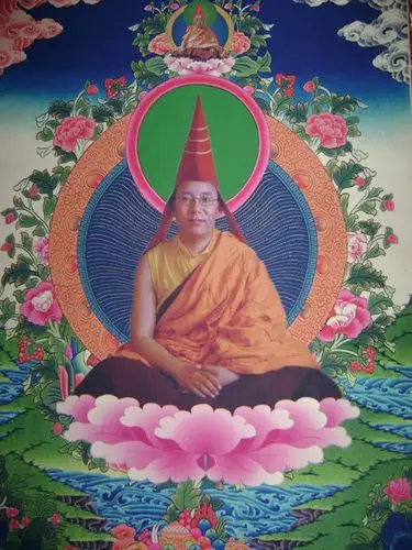 南喀娘波转世殊胜化身土登松丹荣波(即虚空藏菩萨的化身阿松仁波切)