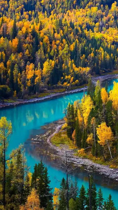 风景壁纸:新疆&黄河