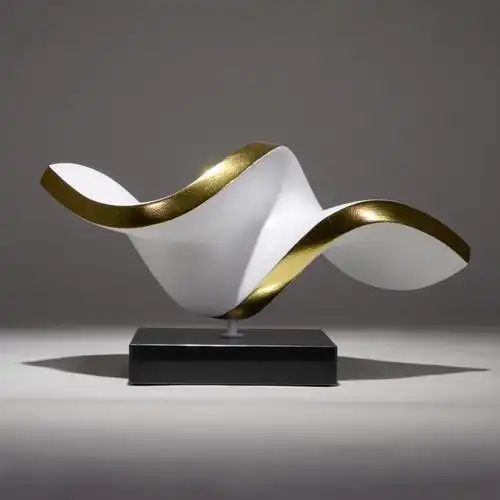 新印象创意现代简约抽象客厅玻璃钢雕塑家居装饰艺术品软装摆件