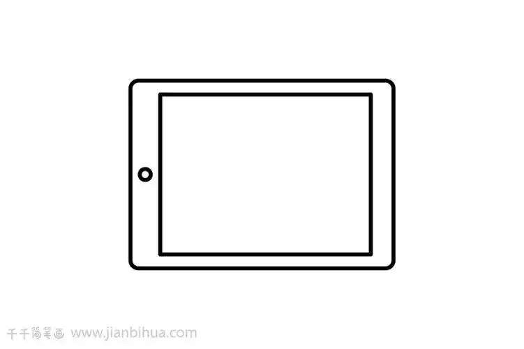 平板简笔画教程_生活用品简笔画