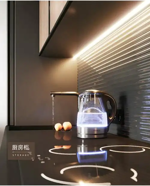 雷士照明官方旗舰同款2mm免开槽层板灯明装灯条le