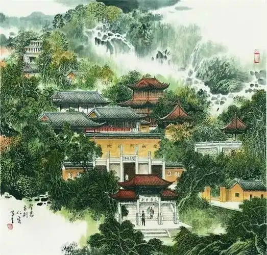 图文摘自网络(如有侵权,请联系删除)本文关键词:苏州园林风景画,苏州