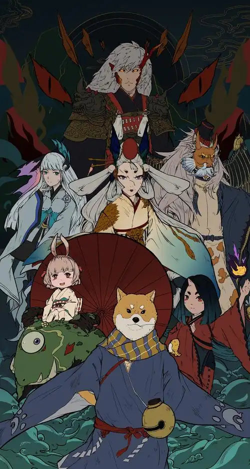 阴阳师同人插画