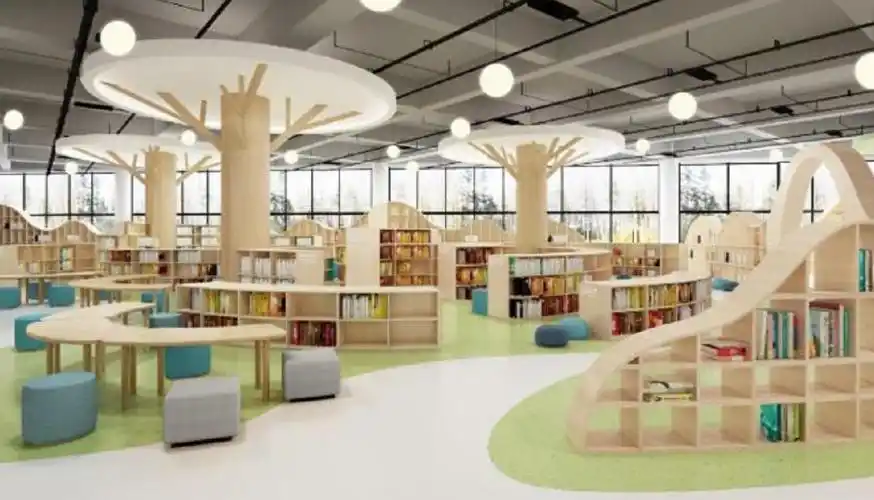 区少儿图书馆效果图初稿.