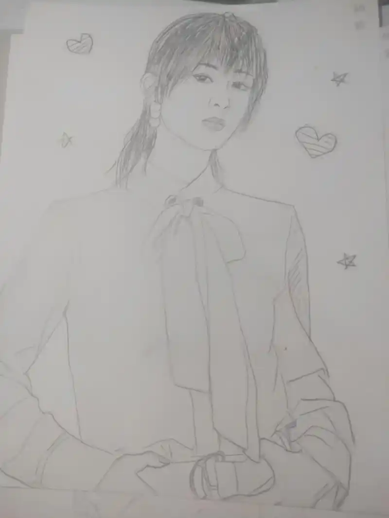 杨紫绘画94不要盗9496