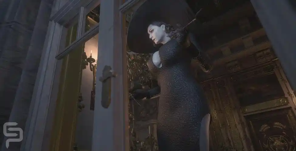 生化危机8村庄吸血鬼夫人优雅连衣裙mod