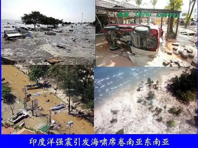 印度洋强震引发海啸席卷南亚东南亚