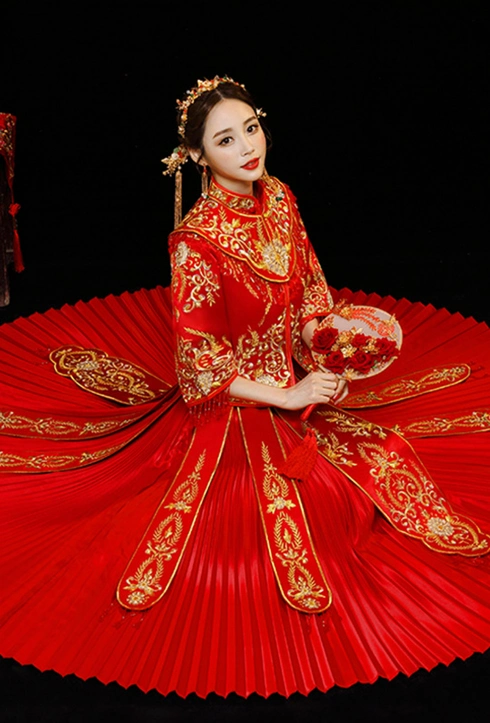 中国传统婚服介绍各朝代婚服欣赏