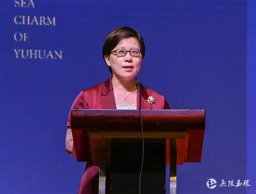 签约仪式上,玉环市副市长李丹佳以及玉环经济开发区和干江镇负责人