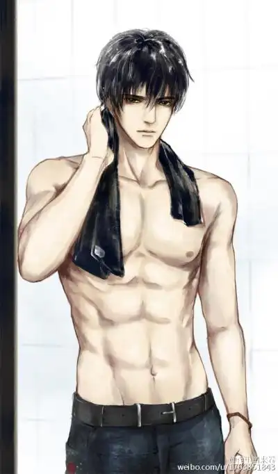 盗墓笔记 张起灵 画师微博@百里自来卷