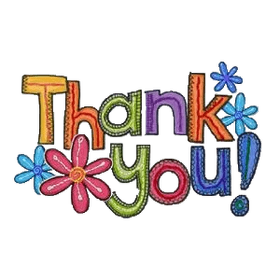 谢谢你英文艺术字矢量图