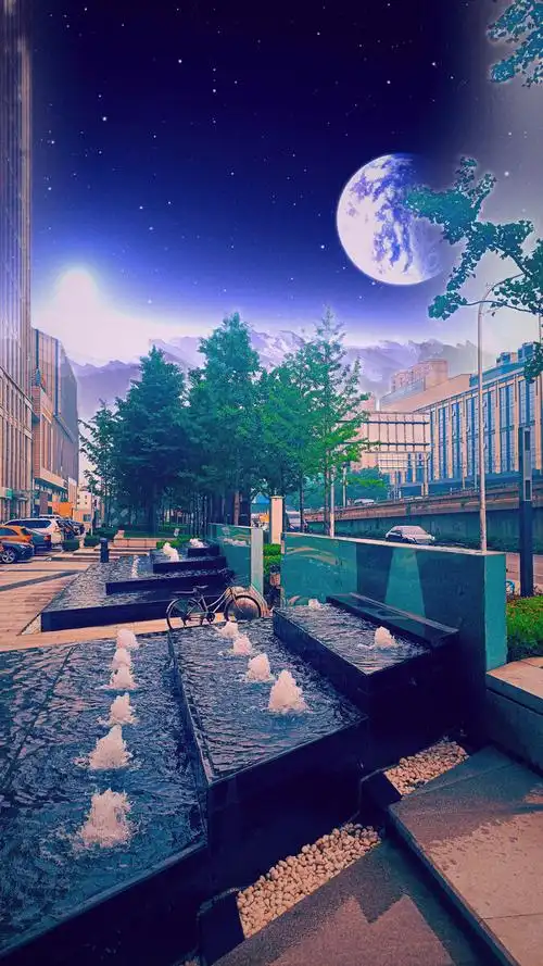 夜色美景2661月光倩影