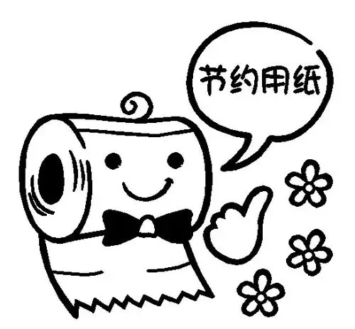 环保卡通简笔画 环保标志简笔画