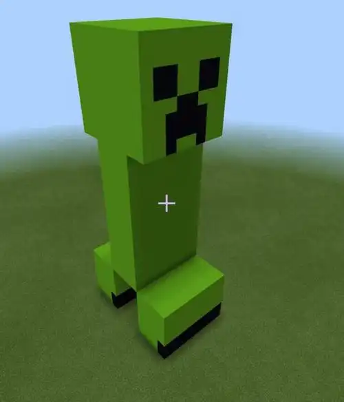 一个萌新也会做的苦力怕