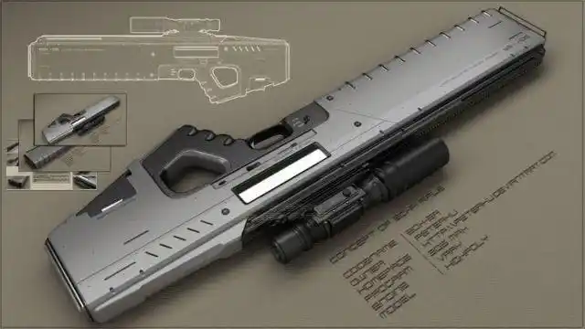 酷炫无比的未来枪械太科幻了